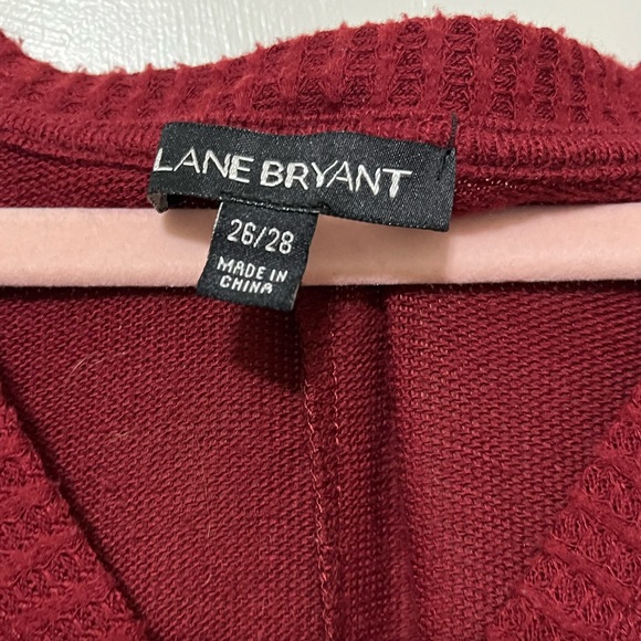 Beautiful maroon Lane Bryant sweater in size 26/28 - Picture 3 of 3